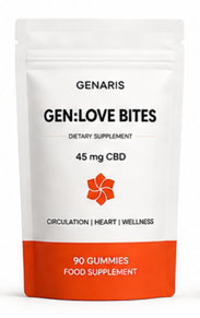 GEN:LOVE BITES supplied packaging mockup