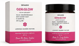 GEN:GLOW supplied packaging mockup
